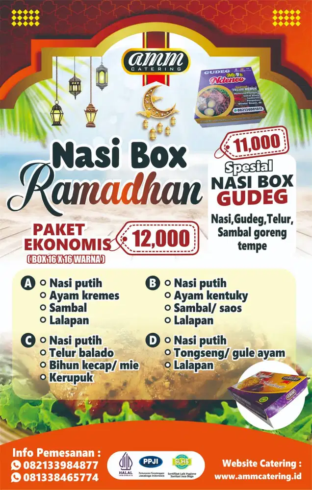 PAKET NASI BOX RAMADHAN JOGJA