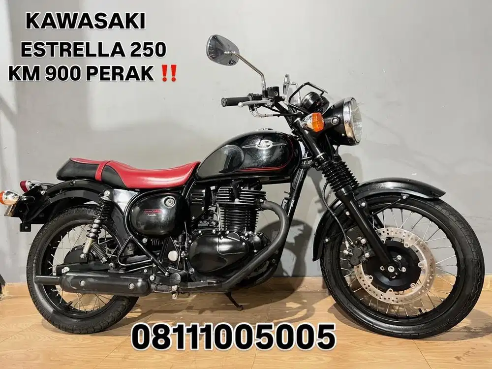KM 900 PERAK KAYA BARU . KAWASAKI ESTRELLA 250 W250 TH 2015 SUPERR