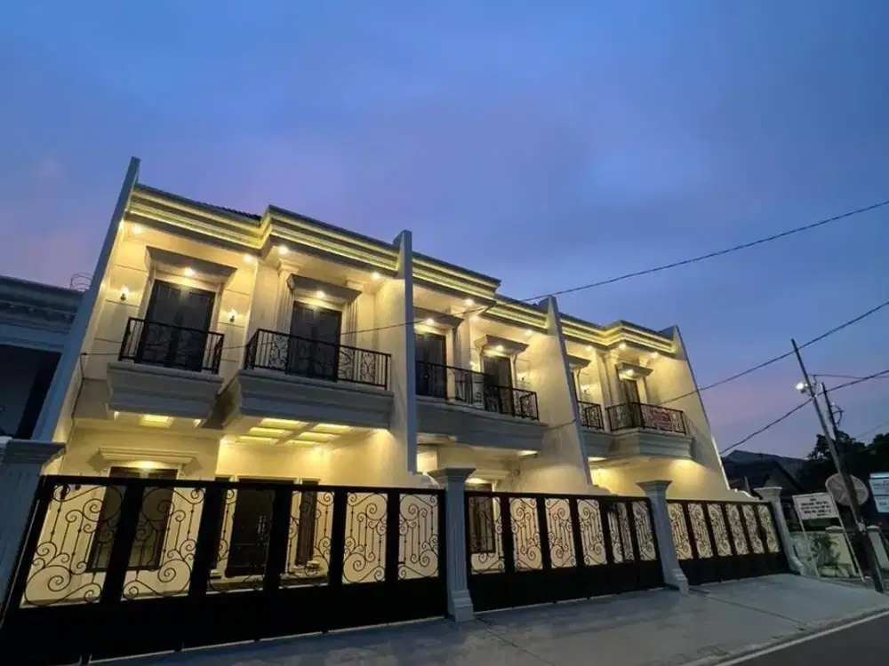 Dijual Rumah Baru Brandnew American Classic Siap Huni Cempaka Putih Jakarta Pusat