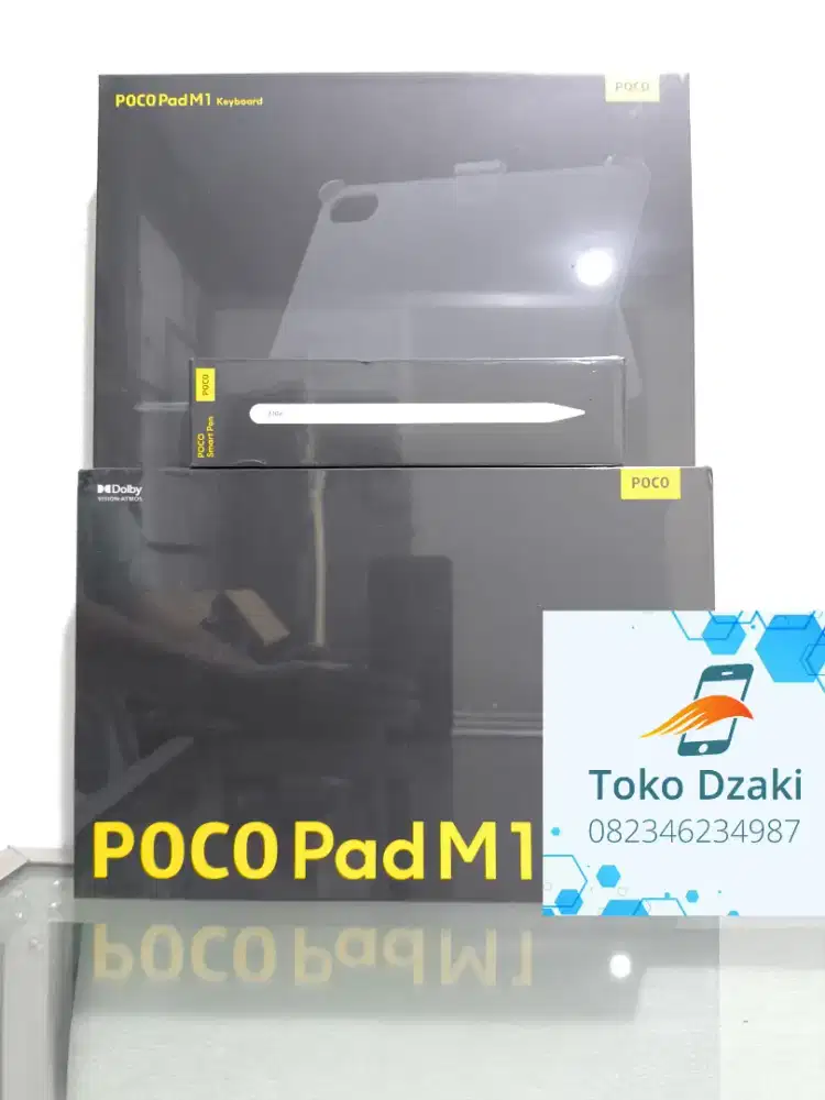 Poco Pad M1 8/256 + Pen Dan Keyboard Garansi Resmi Xiaomi Baru Segel