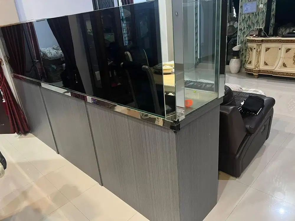 Aquarium + buffet bahan HPL