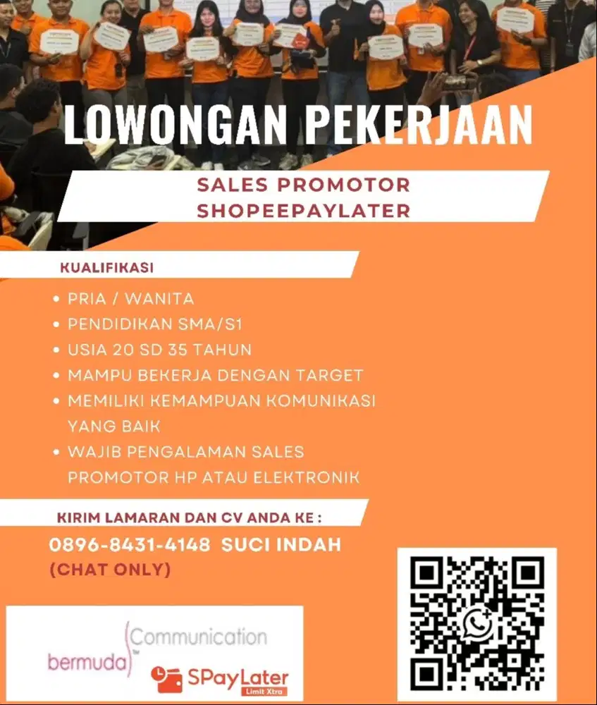 Sales Promotor Shopeepaylater