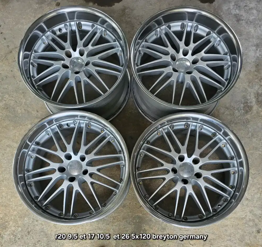 Velg ring 20 bmw pcd 5x120 original breyton spirit germany