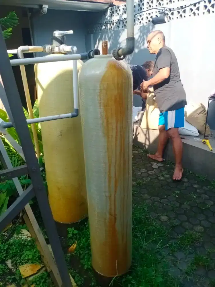 Ganti isi media filter