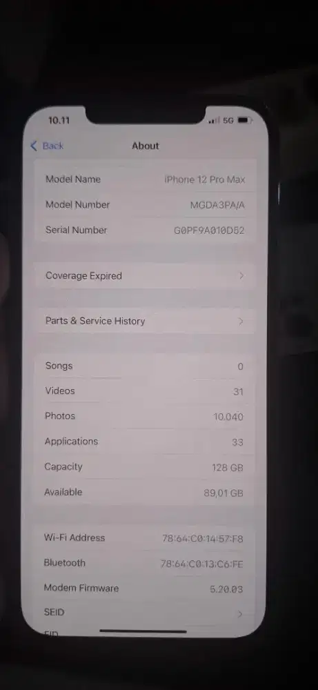 Iphone 12 pro max 128 gb ex ibox