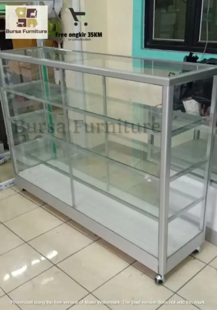 Etalase Kaca 4 Susun Murah