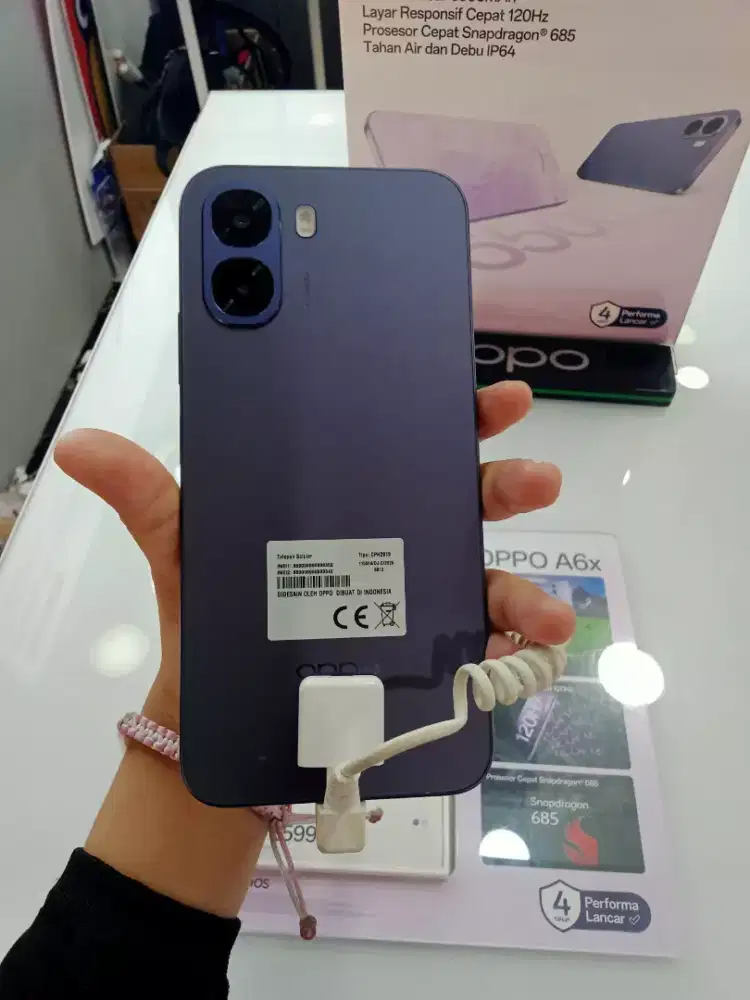 OPPO A6X, CICILAN 0% TANPA DP TANPA KARTU KREDIT CUMA KTP SAJA