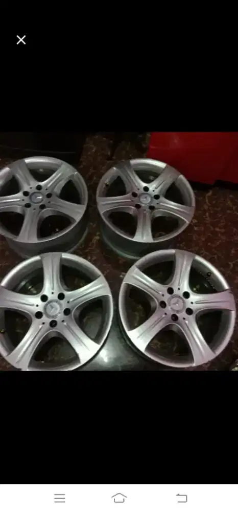 Velg Mercy E200 R17 Original Mercy E200,E250,E300,,Innova,Camry,dkk