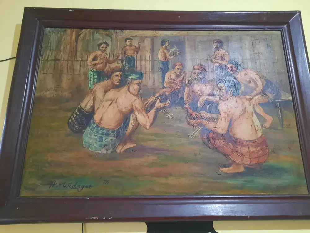 Jual Lukisan Karya H.Widayat