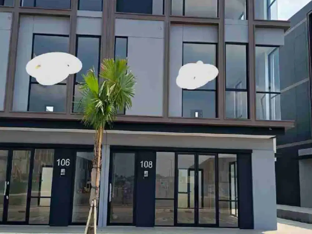 Disewakan Ruko Baru Park Serpong 3 Lantai Badan Dan Hoek Legok Tangerang