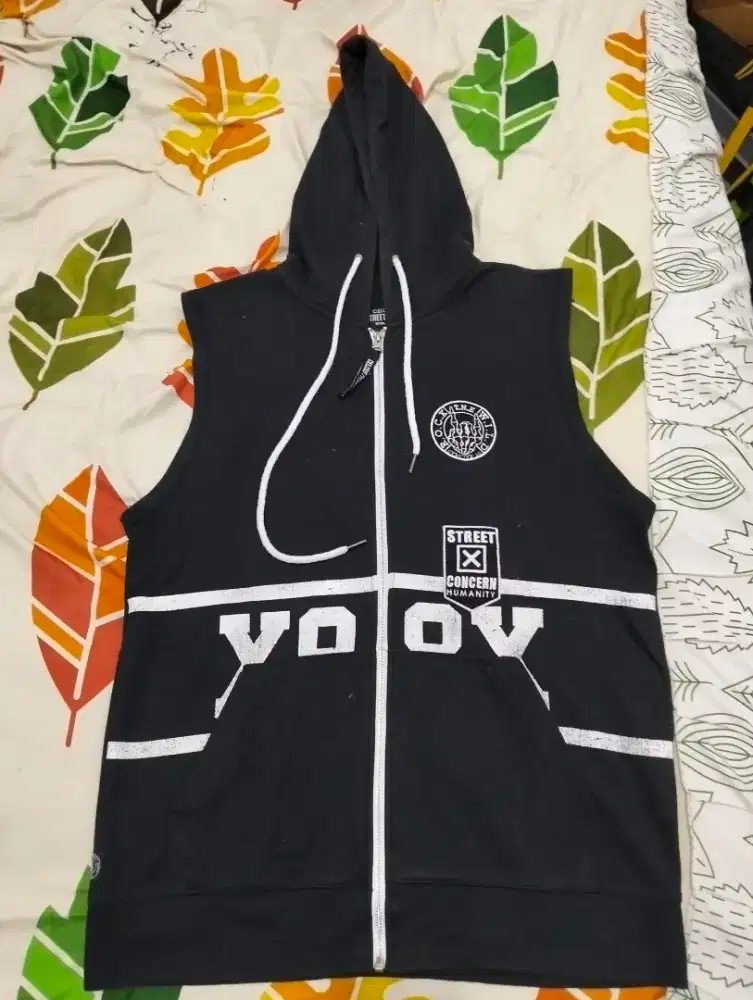 CELCIUS CASUAL OFF GRID VEST HITAM