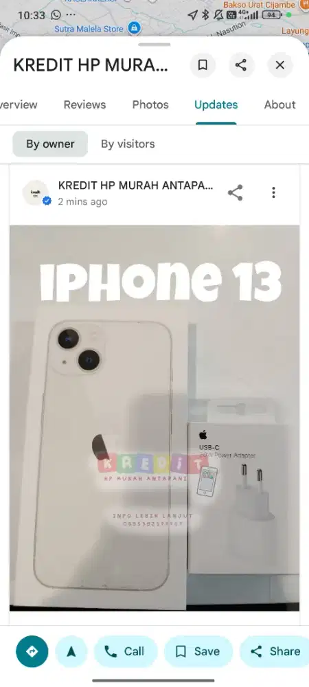 kredit iPhone tanpa Dp