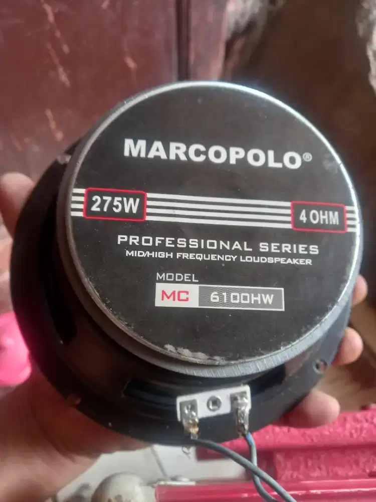 Speaker 6 in cocok buat midelan merek markopolo Normal mulus