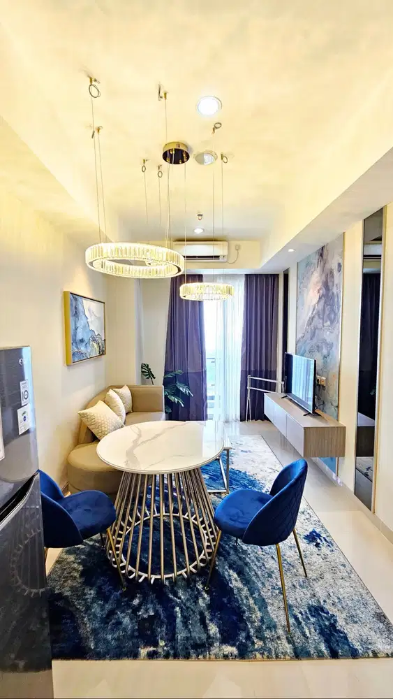 Dijual Apartemen Grand Sungkono Lagoon Tower Caspian 2BR Full Furnish