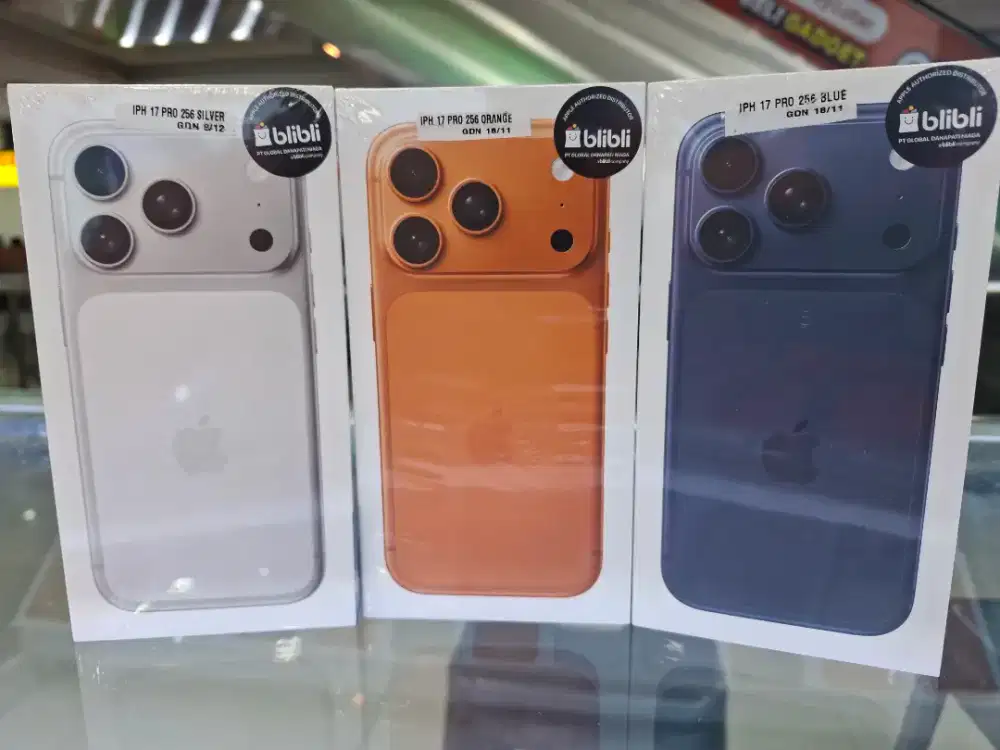 Kredit Iphone 17 Pro 256Gb/512Gb/1Tb Free Adaptor Ori&Holder