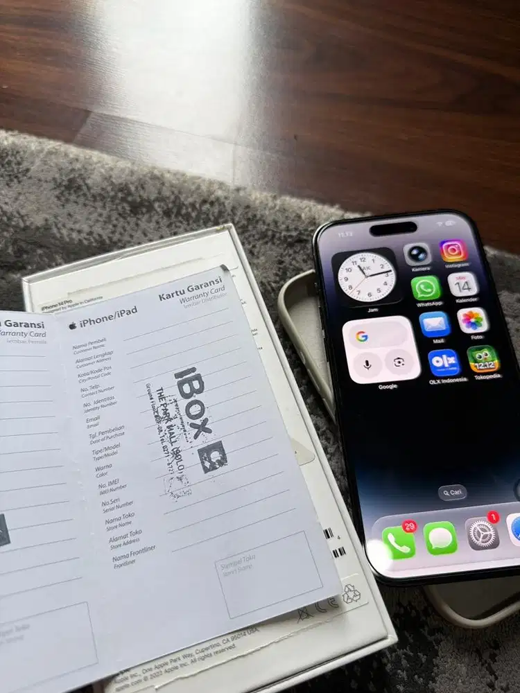 i Phone 14 pro 256 GB ex ibox