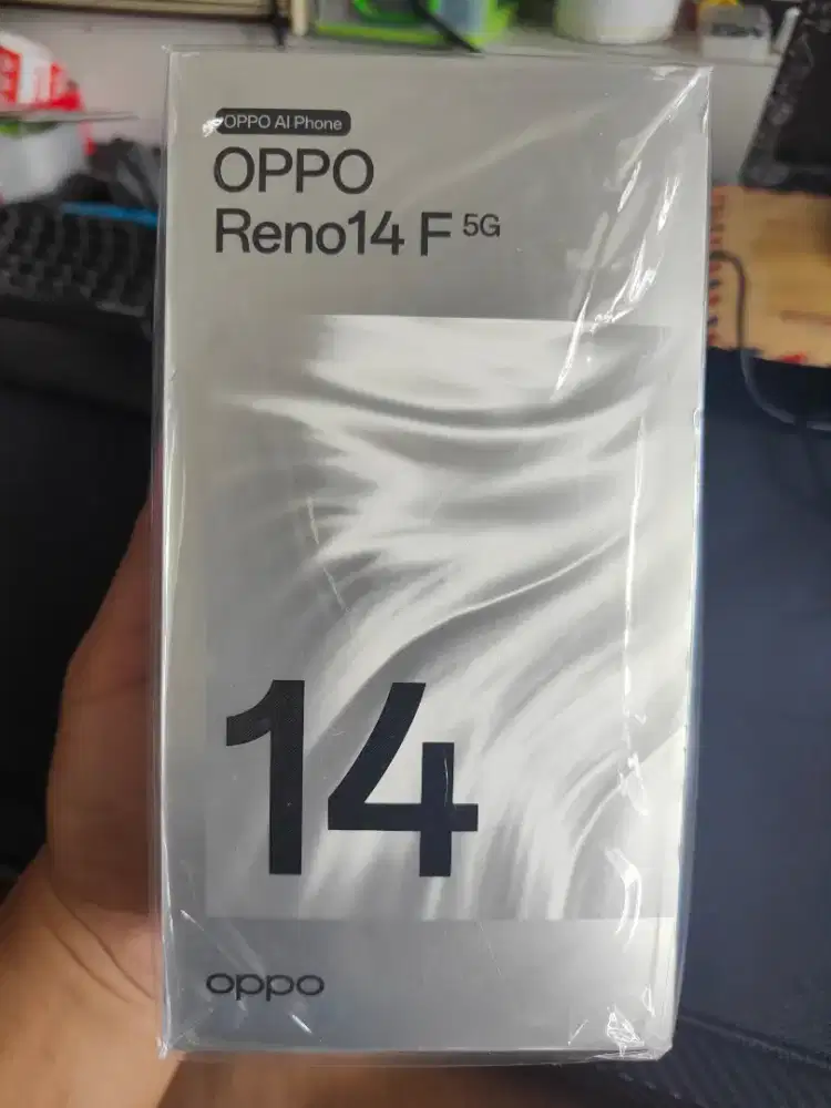 [JUAL][BEKAS] OPPO RENO 14 F 12GB 512GB BIRU