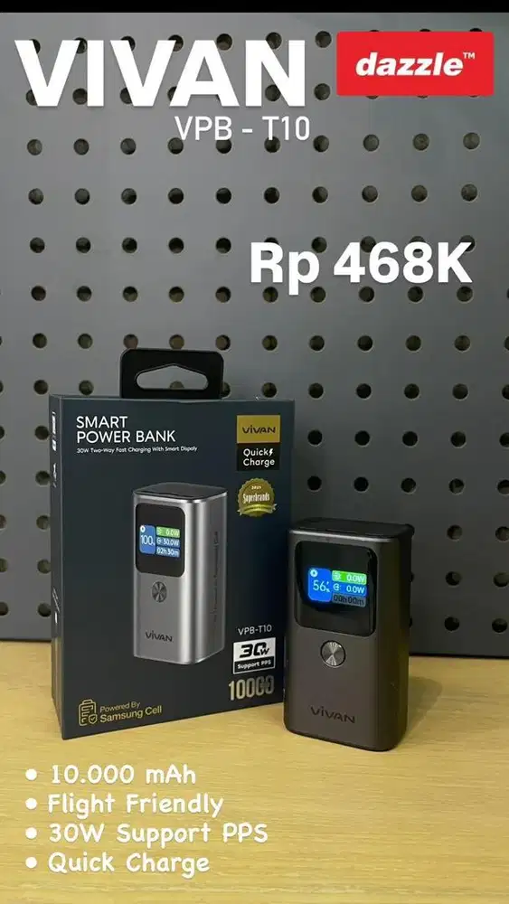 POWERBANK VIVAN VPB - T10