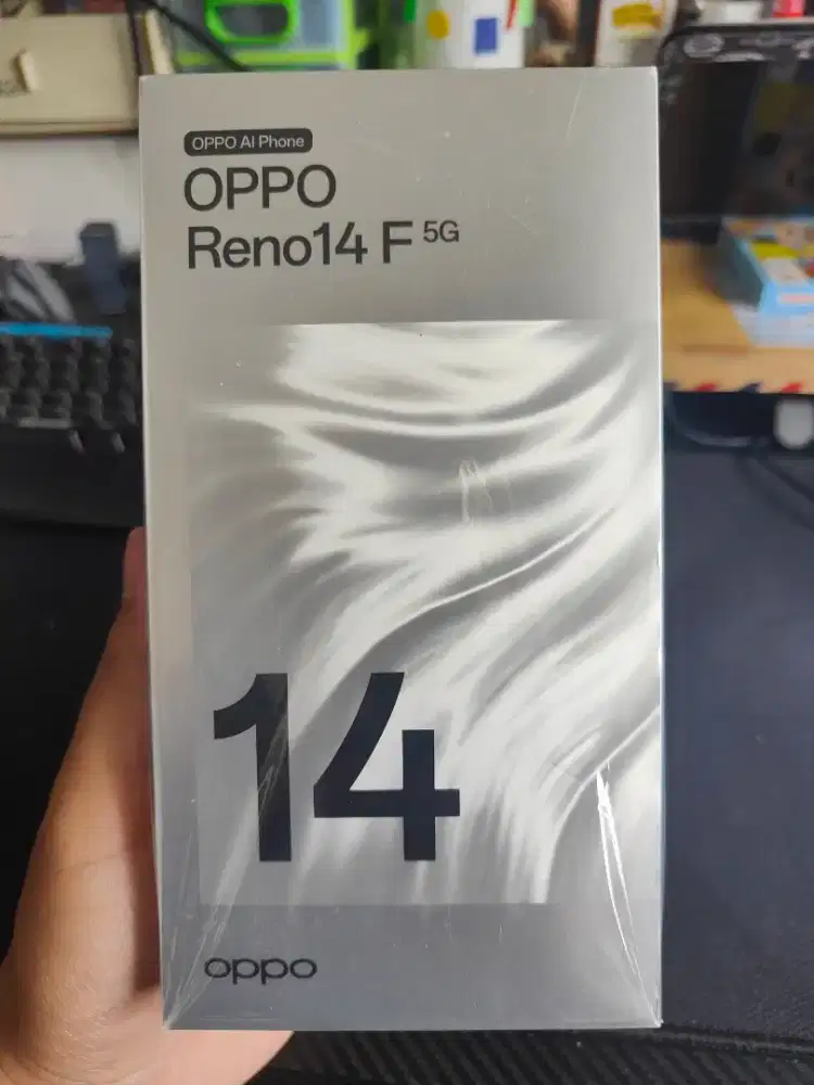 [JUAL][BEKAS] OPPO RENO14 F 5G 8GB 256GB MERAH MUDA