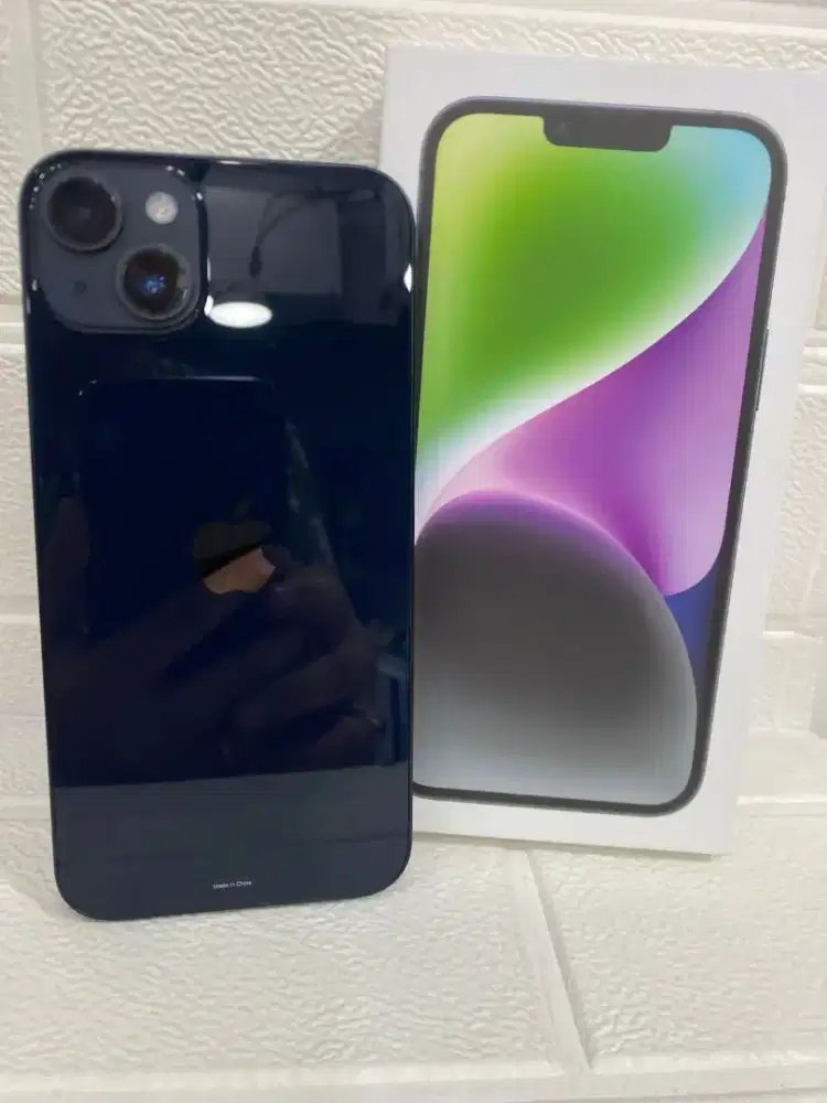 Iphone 14 plus 128G ibox bh89%  mulus full original