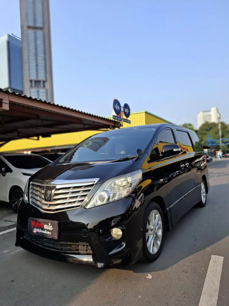 Alphard 2.4At G 2010/2011 Hitam