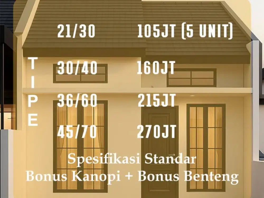 MURAH ! RUMAH INDEN SIAP HUNI DI CIWASTRA