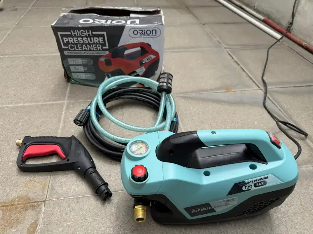 Alat Cuci Mobil High Pressure Jet Cleaner Merk Orion 120bar