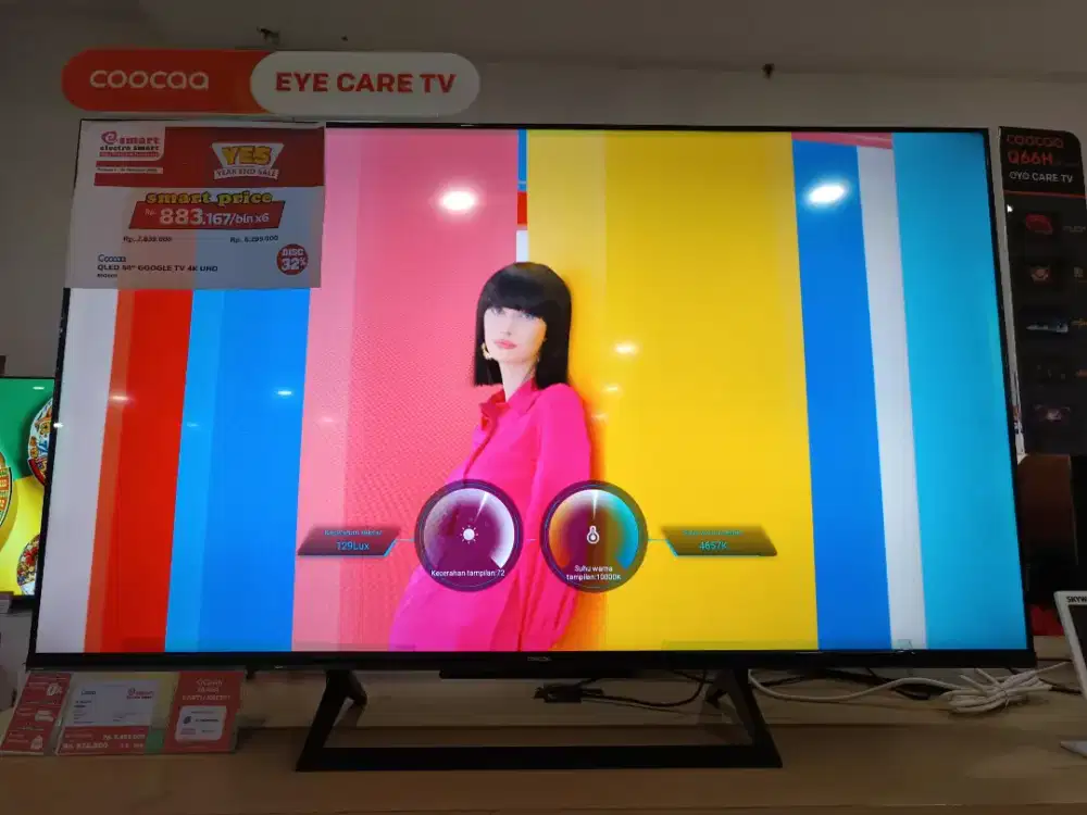 COOCAA QLED 50 GOOGLE TV 4K UHD