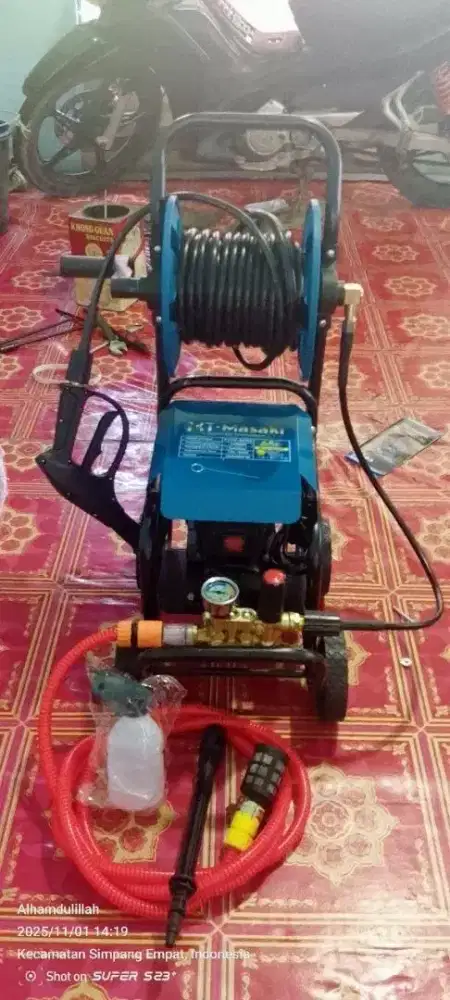 Masaki Alat steam mobil dan motor masaki