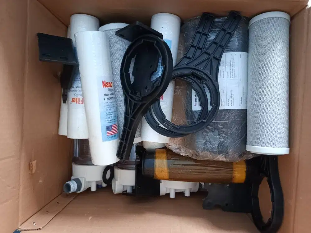 Filter untuk Penjernih air 1 set lengkap.