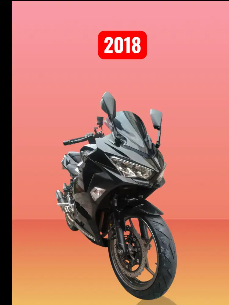 Dp 2.5jt cicil murah Kawasaki Ninja 250 Fi r25 (KTP daerah bs kredit