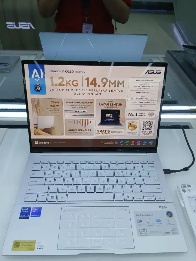 Promo Spesial Cicilan Laptop Asus Zenbook 14 OLED