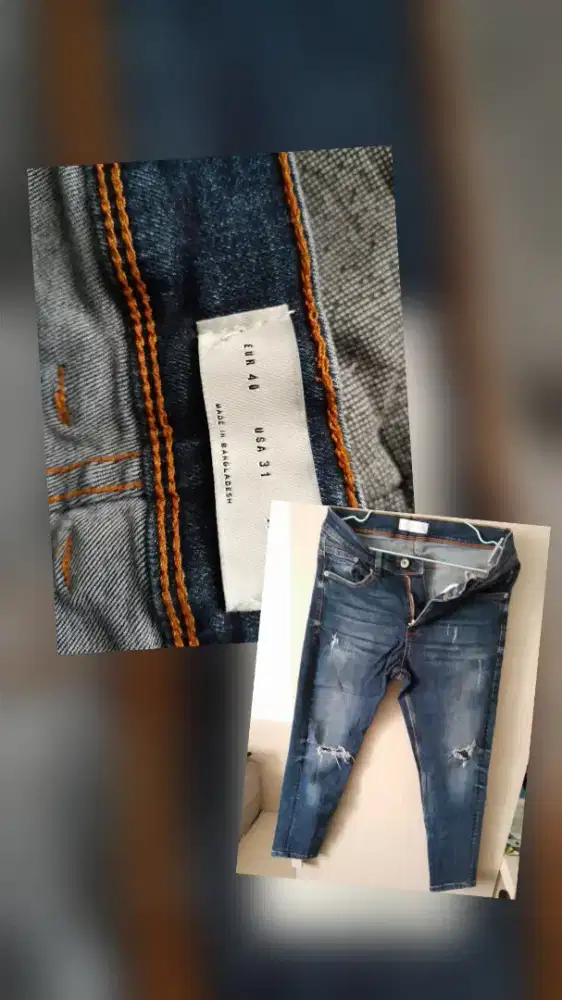 Celana jeans Zara original