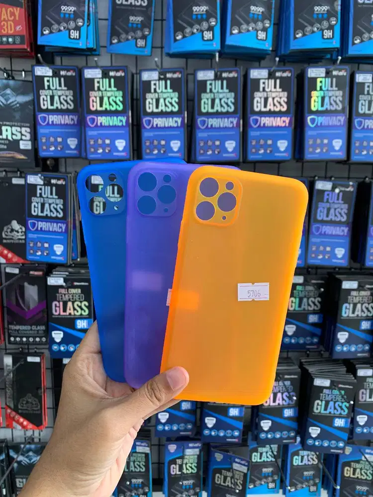 Softcase Transparent Matte Candy Case iPhone 11 Pro Max