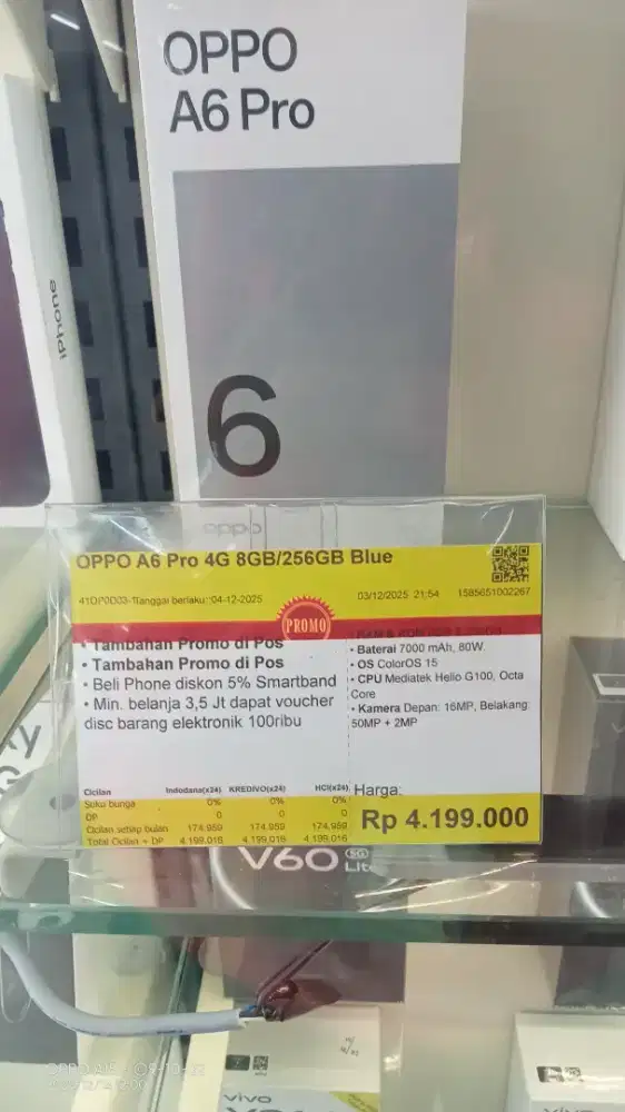 cicilan oppo A6pro