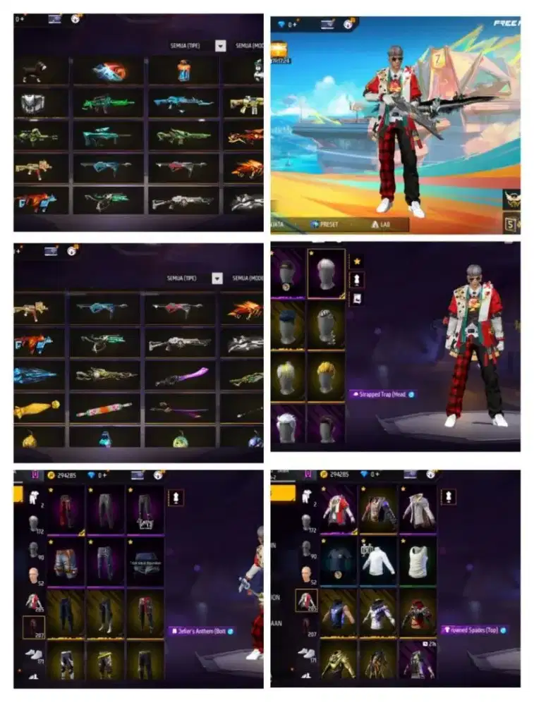 JUAL BELI AKUN FF AMANAH TERPERCAYA