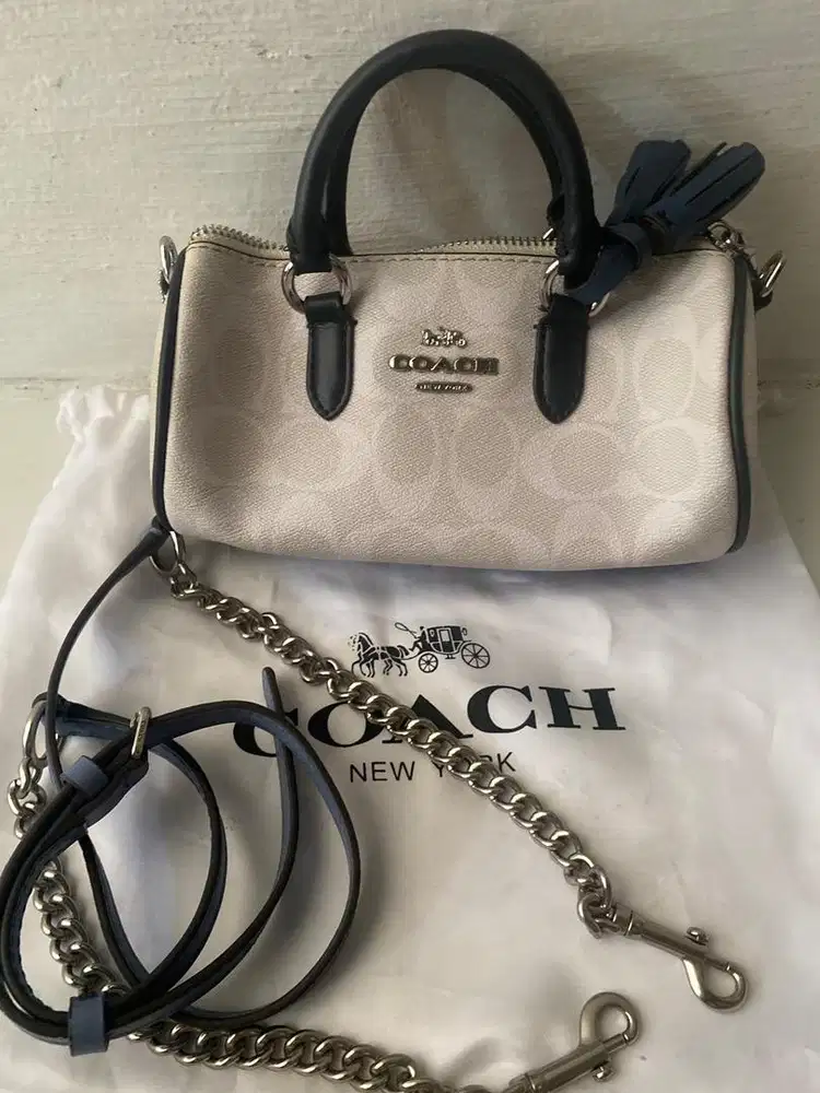 Tas model tabung coach