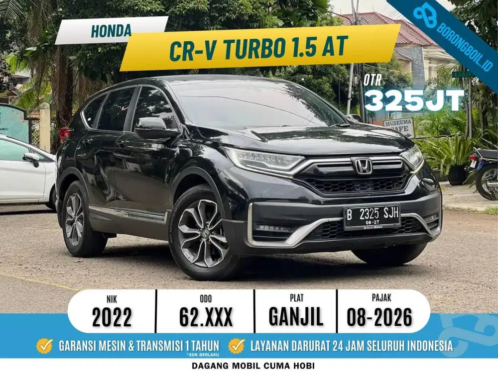 SUV Irit nan Kencang | Honda CRV Turbo Metik 2022 Hitam