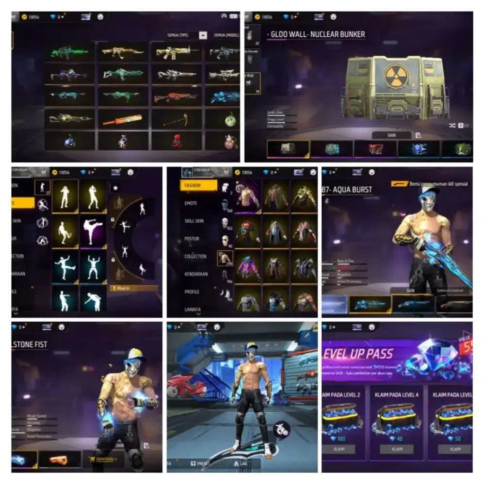 TEMPAT JUAL BELI AKUN FF AMANAH TERPERCAYA