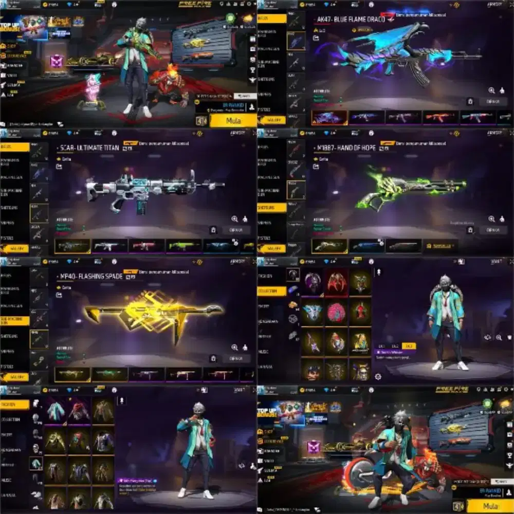 JUAL BELI AKUN FF AMANAH