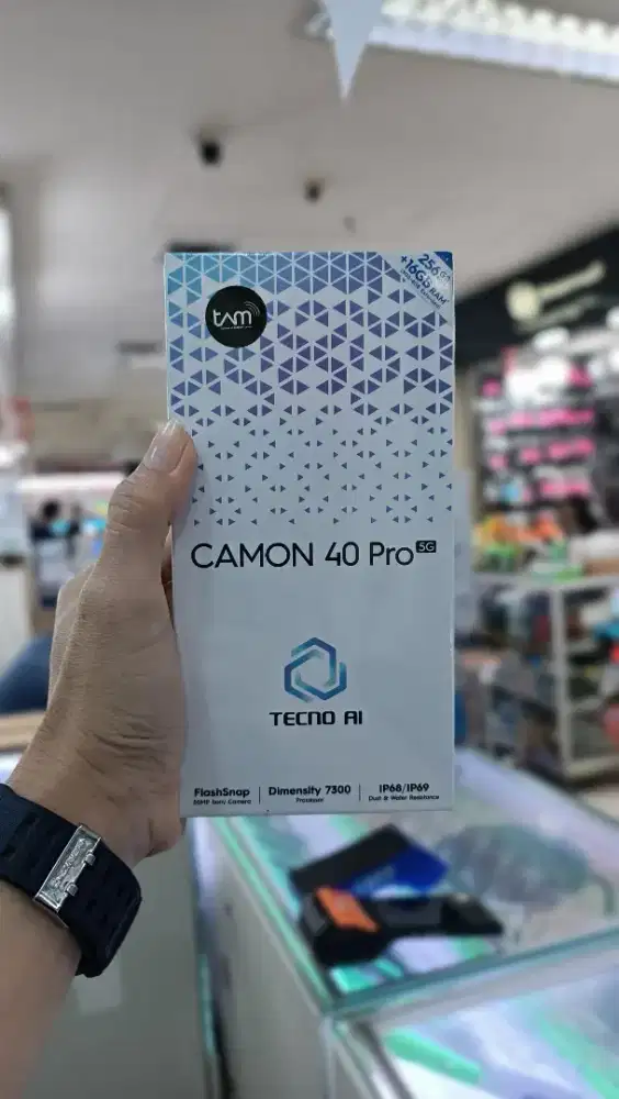 TECNO CAMON 40 PRO 5G RAM 8+8GB/256GB  KAS & KREDIT BARU GARANSI RESMI