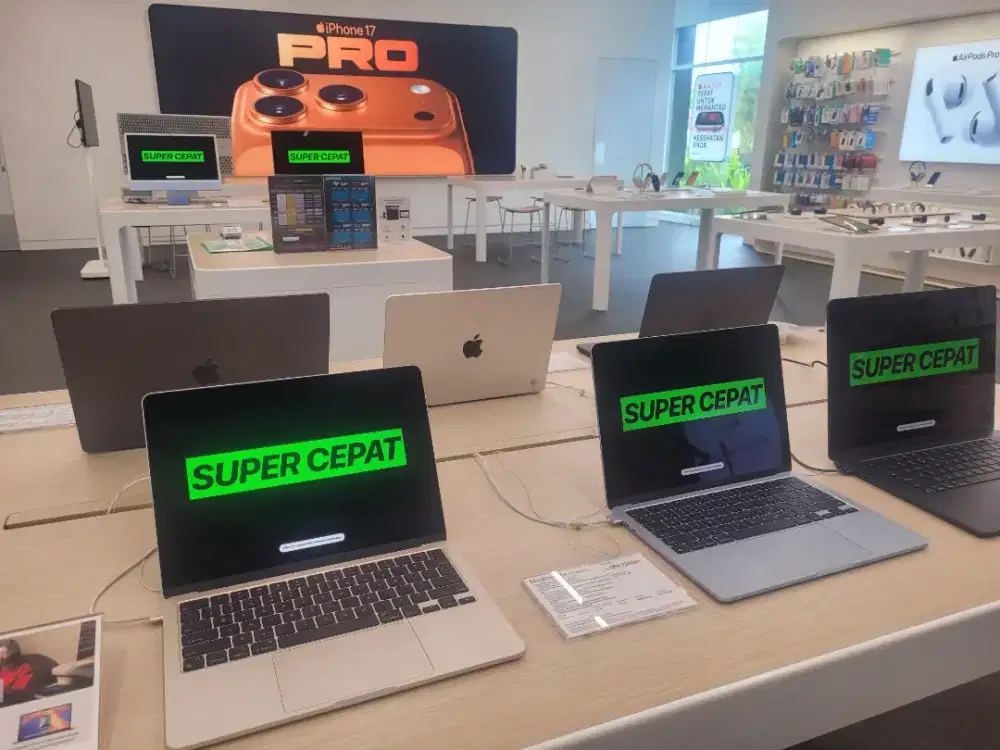 Promo kredit MacBook Air M4 13
inch dp 0 gratis 2x angsuran