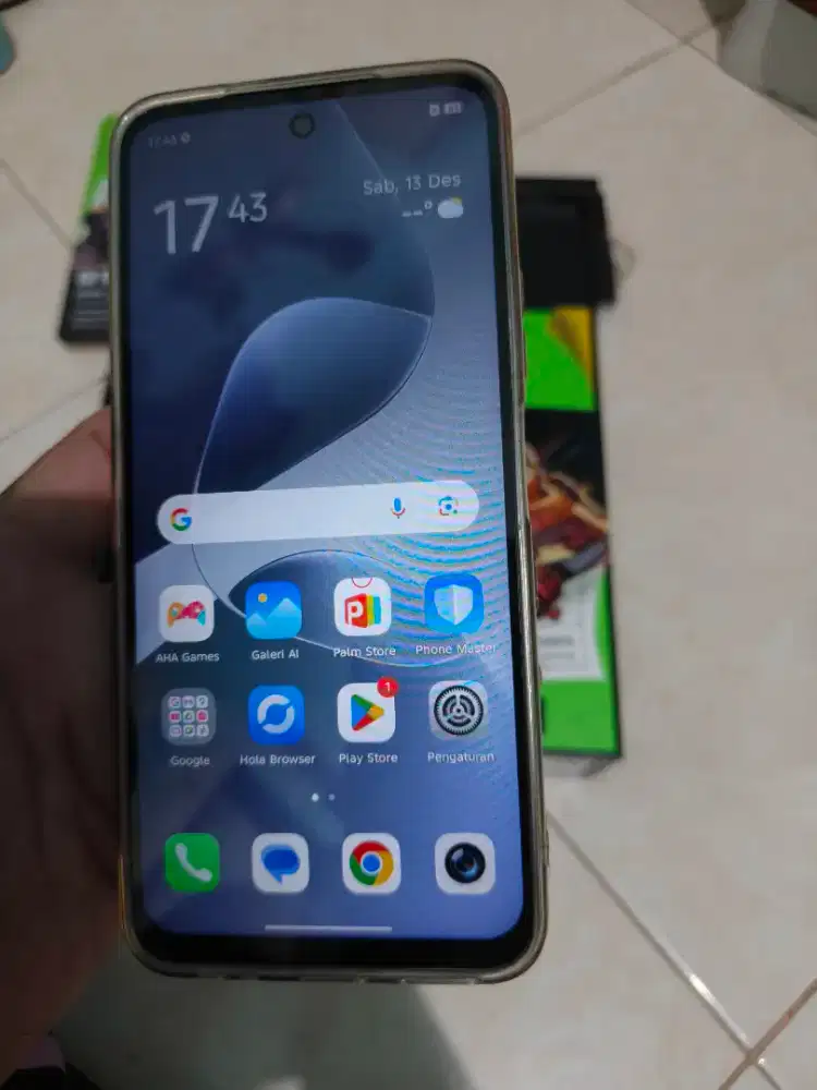 INFINIX Hot 60i ( 6+6GB ) RAM  & Memory 12BGB ( Masih garansi )