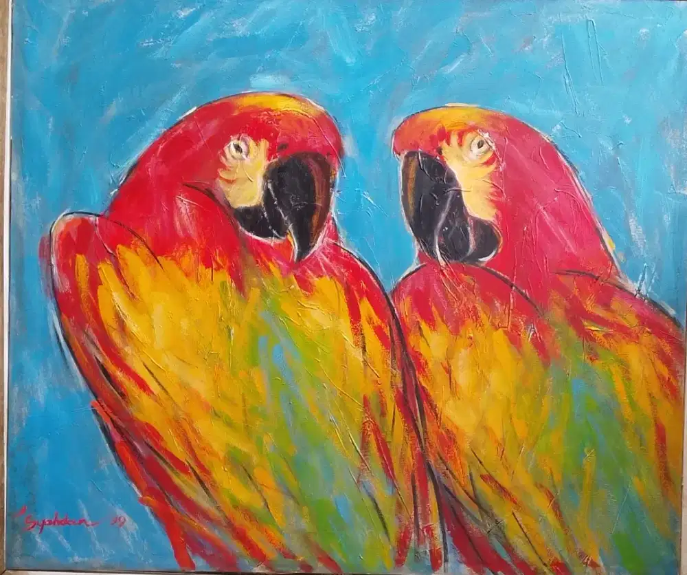 Lukisan Syahdan Lubis