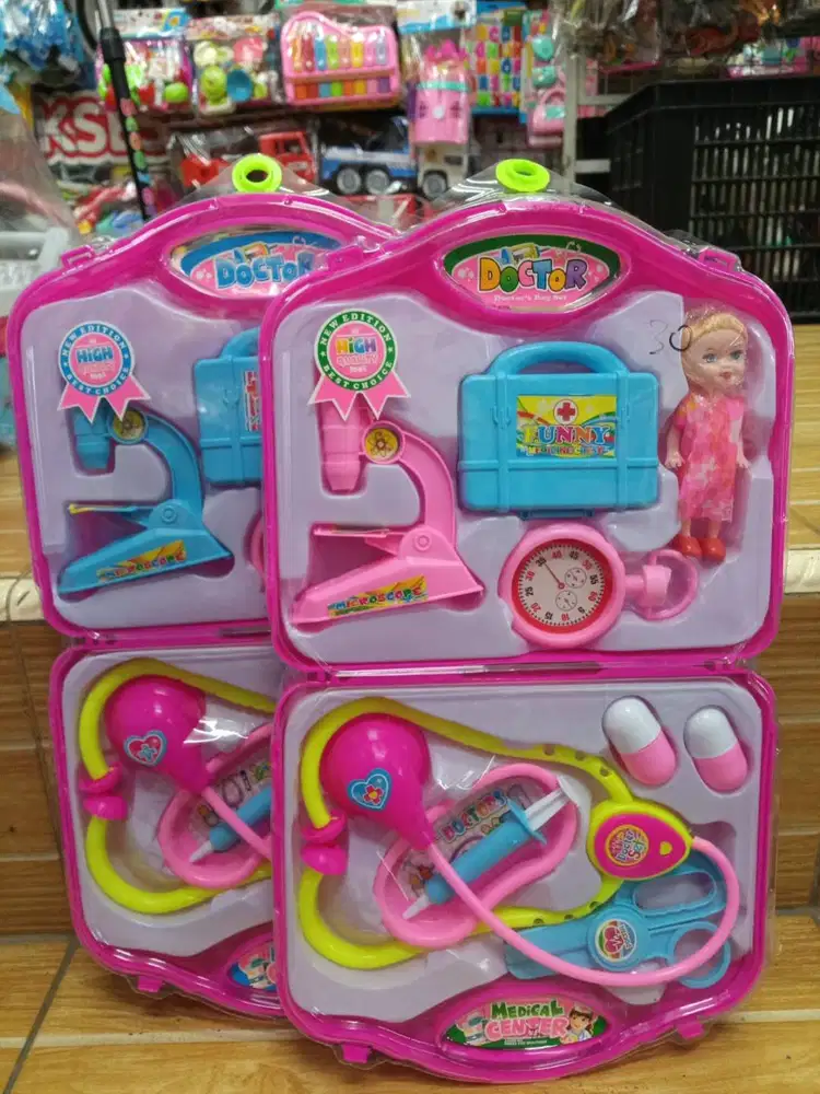 mainan anak dokter koper set