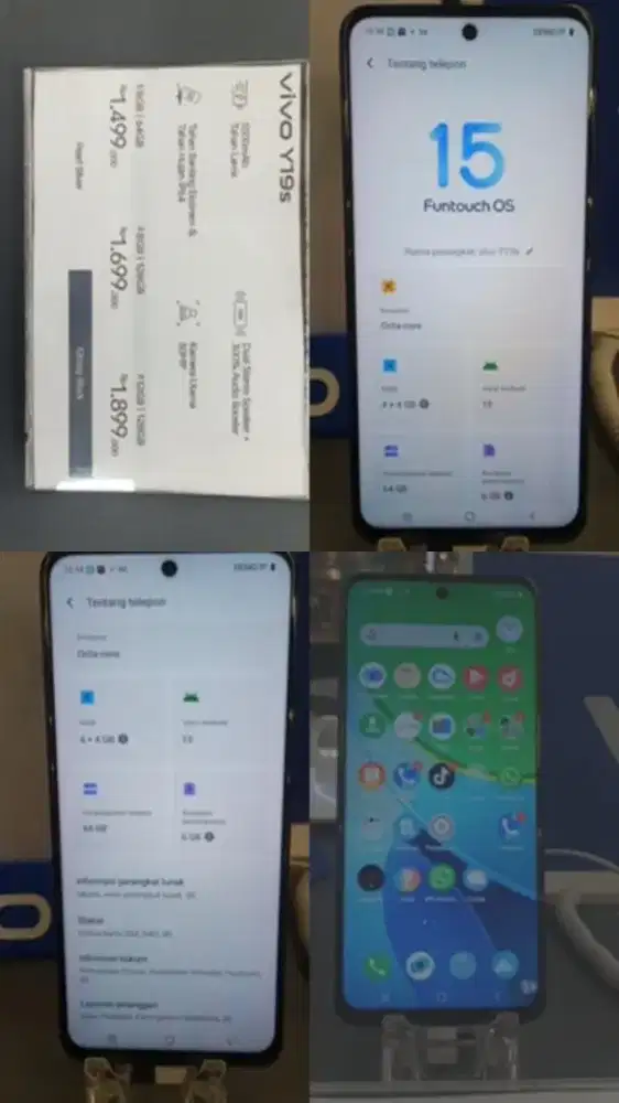 JUAL VIVO Y19S PRO ALL VARIANT