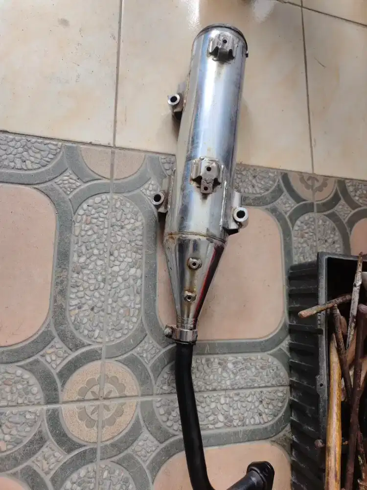 Knalpot ori Yamaha nouvz bobokan baut atas bawah