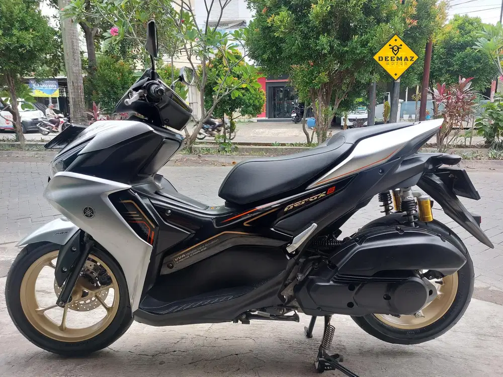 (DP 300 Rb)‼️ Yamaha Aerox S ABS Keyless Connected Silver 2023