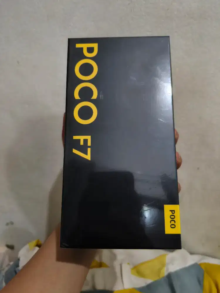 Poco F7 Black segel