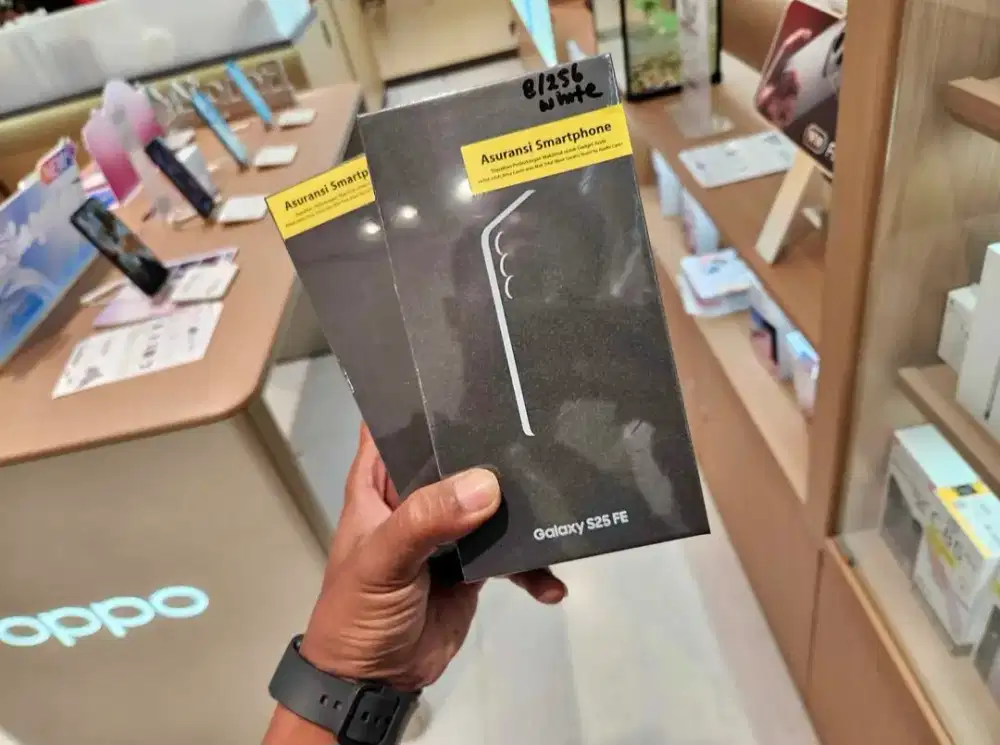 SAMSUNG S25 FE 5G RAM 8/256&512 FREE TA45W+CASE GARANSI RESMI SEIN 1TH